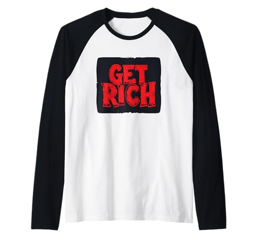 Dream Big with Get Rich Speech Outfit für Jungen und Mädchen Raglan von Get Rich Statement