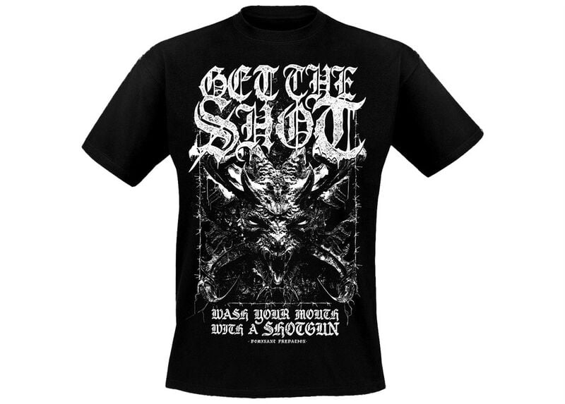 Get The Shot T-Shirt - Dominant Predation - S bis 3XL - für Männer - Größe XXL - schwarz - Lizenziertes Merchandise! Get The Shot T-Shirt - Dominant Predation - S bis 3XL - für Männer - Größe XXL - schwarz - Lizenziertes Merchandise! von Get The Shot
