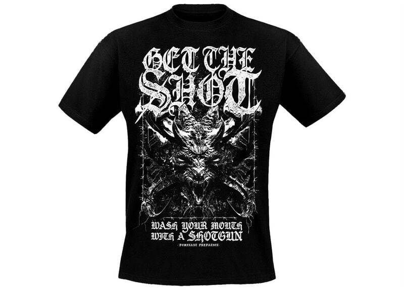 Get The Shot T-Shirt - Dominant Predation - S bis 3XL - für Männer - Größe XXL - schwarz  - Lizenziertes Merchandise! von Get The Shot