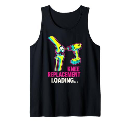 Chirurgie Knieersatz Loading Fun Herren Chirurgie Patient Tank Top von Get Well Knee Surgery Recover Patient Gear