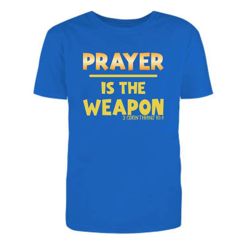 Gebet Ist Die Waffe 2 Korinther 10 4 T-Shirt Inspirational von GetChoTeeOnTShirts