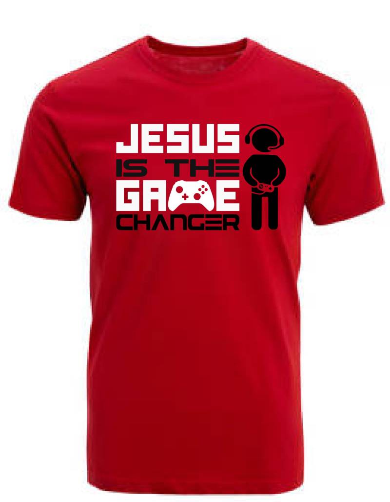 Jesus Ist Der Game Changer T-Shirt Inspirational von GetChoTeeOnTShirts
