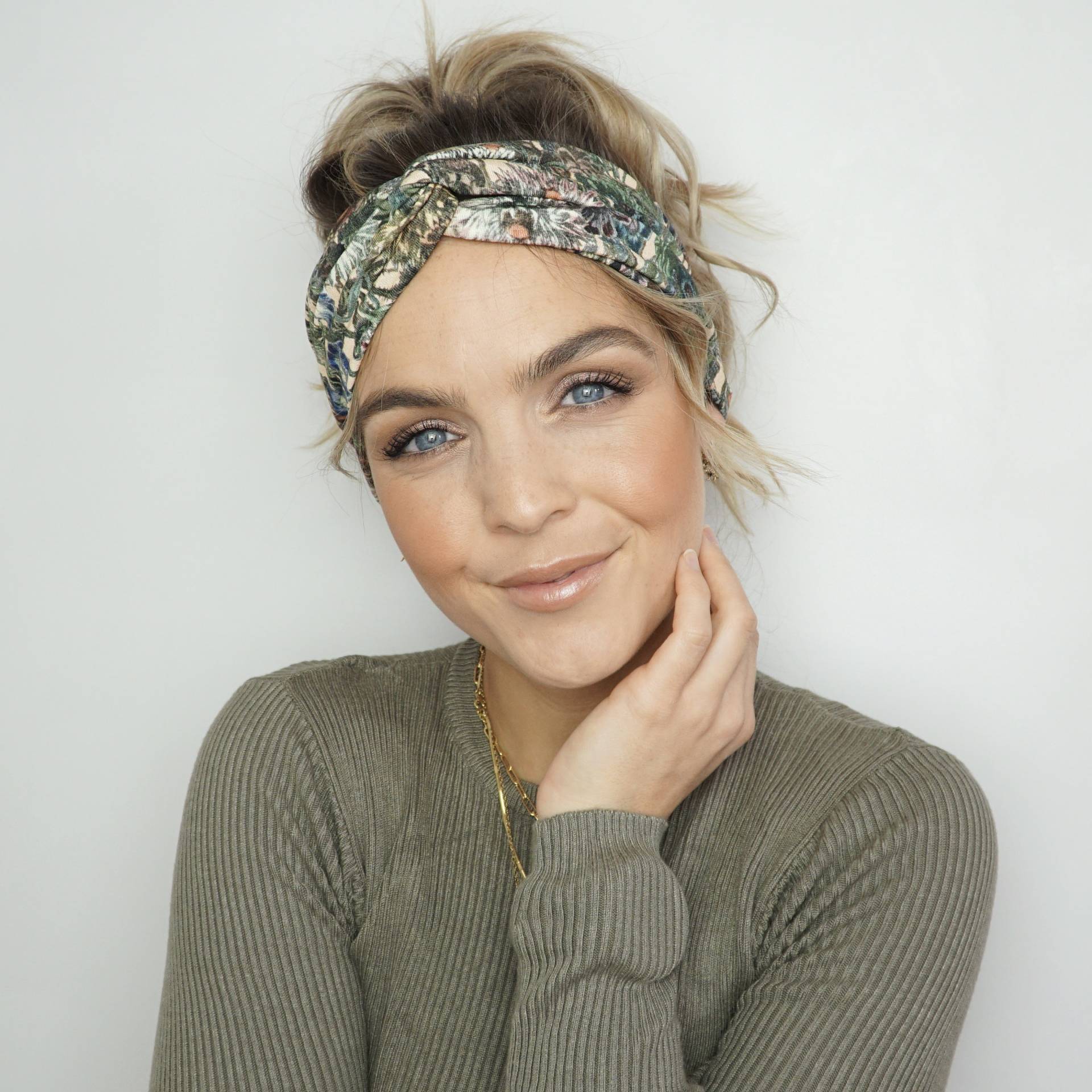 Haarband, Stirnband, Haarreif, Boho Haarband. Yoga Stirnband Boho, Haarband Blumen, Vintage von GetFabulous