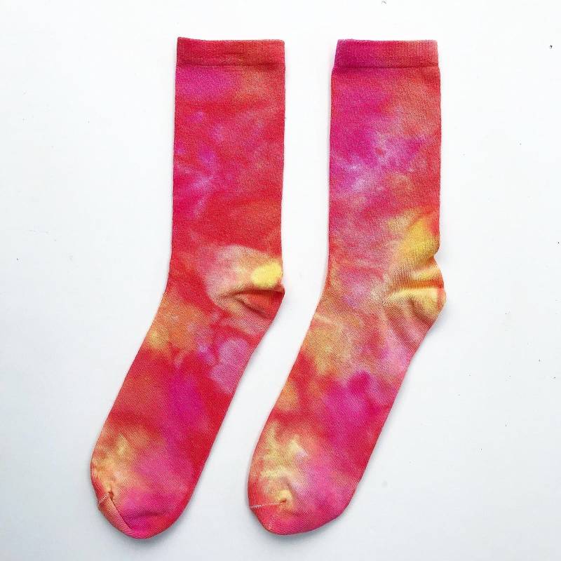 Tutti Frutti Handgefärbte Damen Crew Socken von GetKnittedHandmade