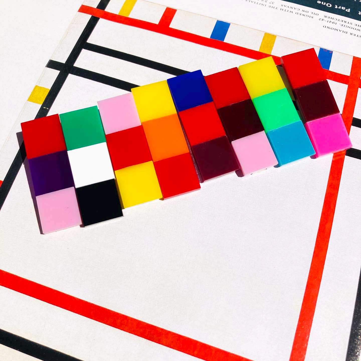 Acryl Mosaik Haarspange // Accessoire Statement Piece Geschenk Modernismus Mod Haarbrosche Artsy Bunt Acryl Mosaik Haarspange // Accessoire Statement Piece Geschenk Modernismus Mod Haarbrosche Artsy Bunt von GetMadeinLA