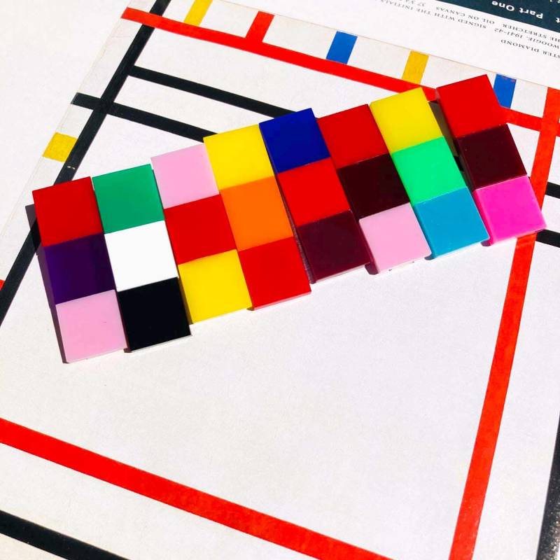 Acryl Mosaik Haarspange // Accessoire Statement Piece Geschenk Modernismus Mod Haarbrosche Artsy Bunt Acryl Mosaik Haarspange // Accessoire Statement Piece Geschenk Modernismus Mod Haarbrosche Artsy Bunt von GetMadeinLA