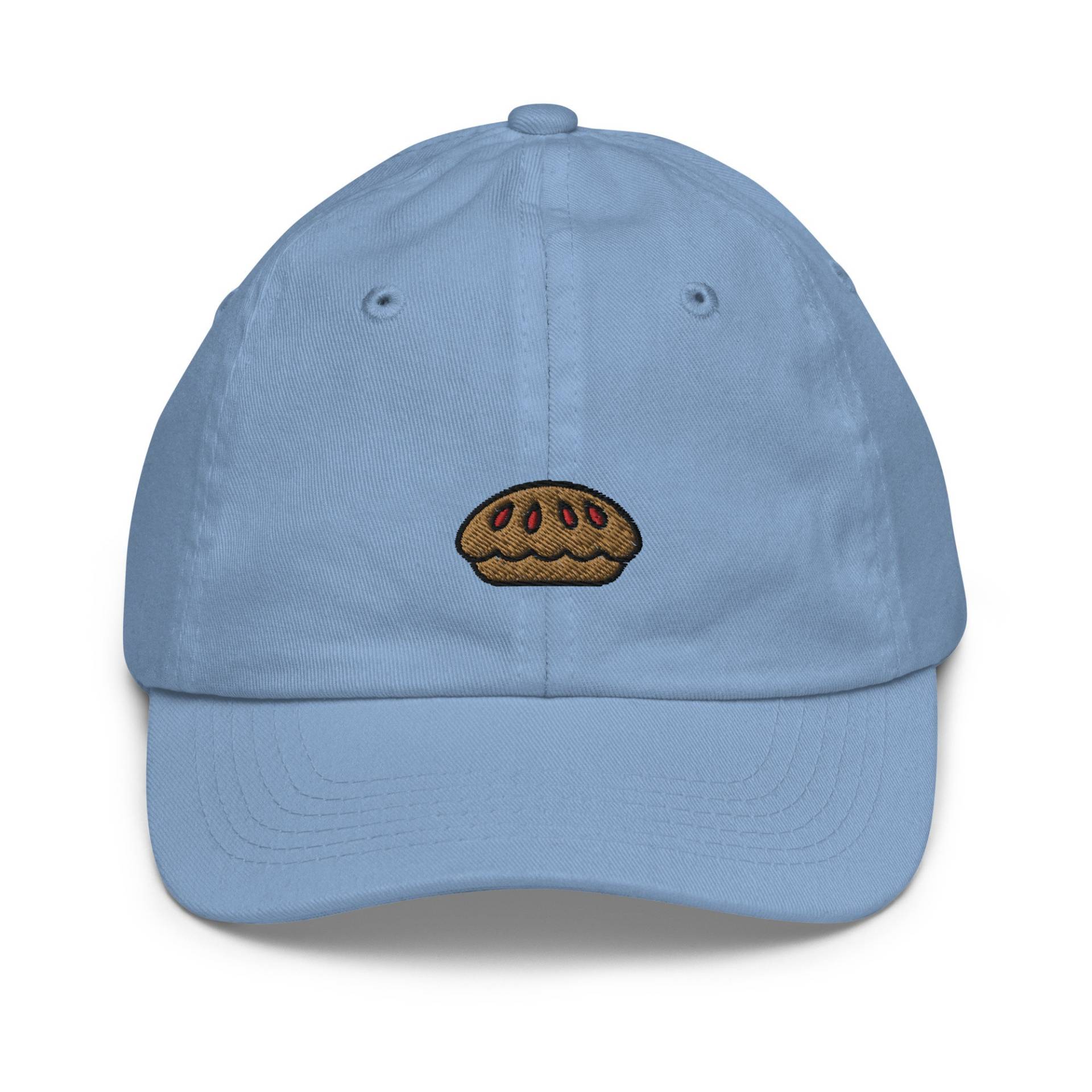 Apfelkuchen Jugend Baseball Cap, Handgemachter Kinderhut, Bestickter Kinderhut Geschenk - Mehrere Farben von GetStitch