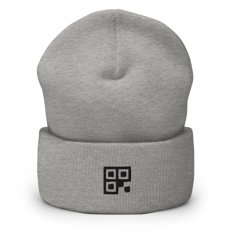 strichcode, Qr-Code Bestickte Mütze, Unisex Slouchy Erwachsene Wintermütze Kappe Geschenk von GetStitch
