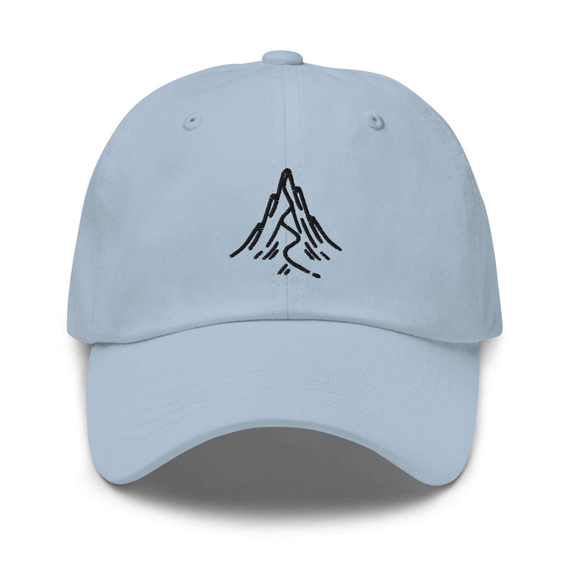 Berg Dad Hut, Bestickter Unisex Handgefertigte Cap, Verstellbare Baseballmütze Geschenk - Mehrere Farben von GetStitch