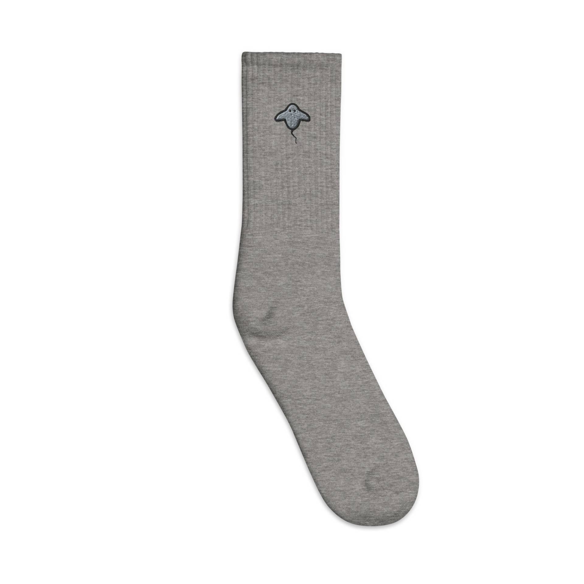 Bestickte Socken Aus Rochenleder, Premium Socken, Lange Geschenk - Mehrere Farben von GetStitch