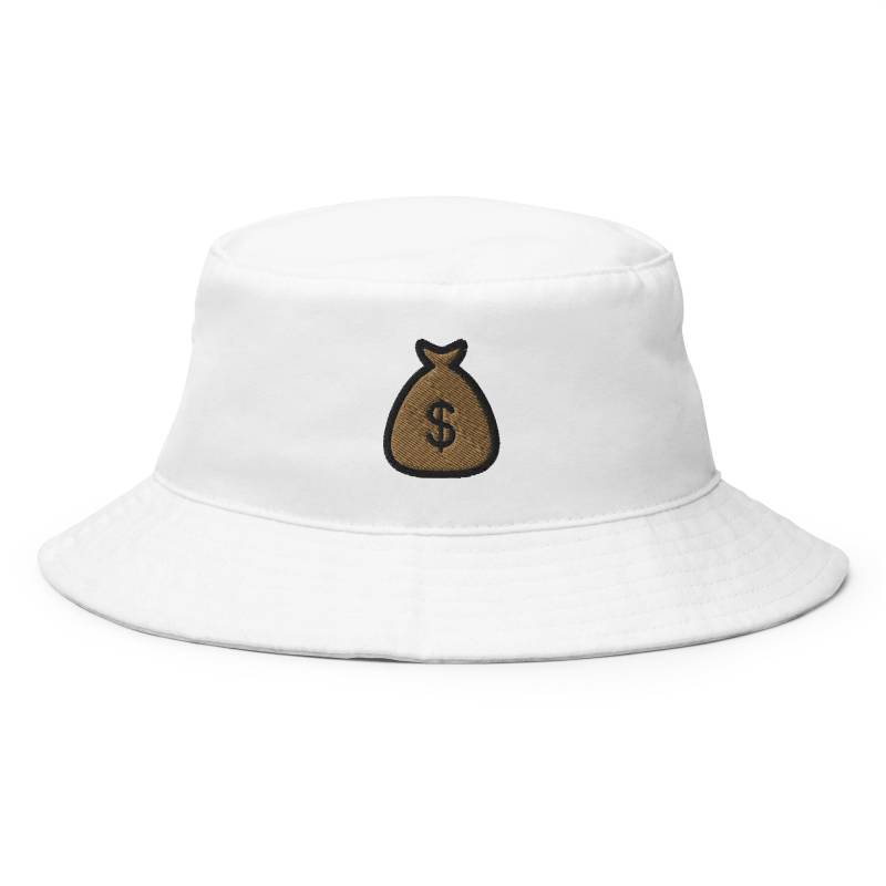 Geldbeutel-Eimerhut, Bestickter Eimerhut, Handgefertigter Unisex-Erwachsener-Baumwollsonnenhut, Sommerhutgeschenk - Mehrere Farben von GetStitch