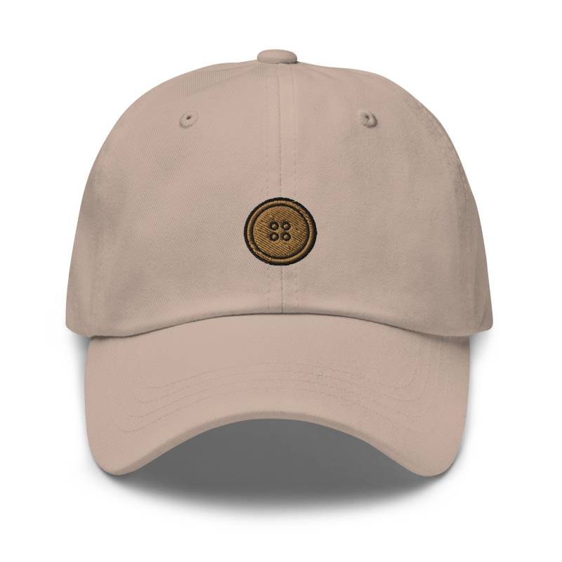 Knopf Dad Hut, Gestickte Unisex Handgefertigte Kappe, Verstellbare Baseballkappe Geschenk - Mehrere Farben von GetStitch