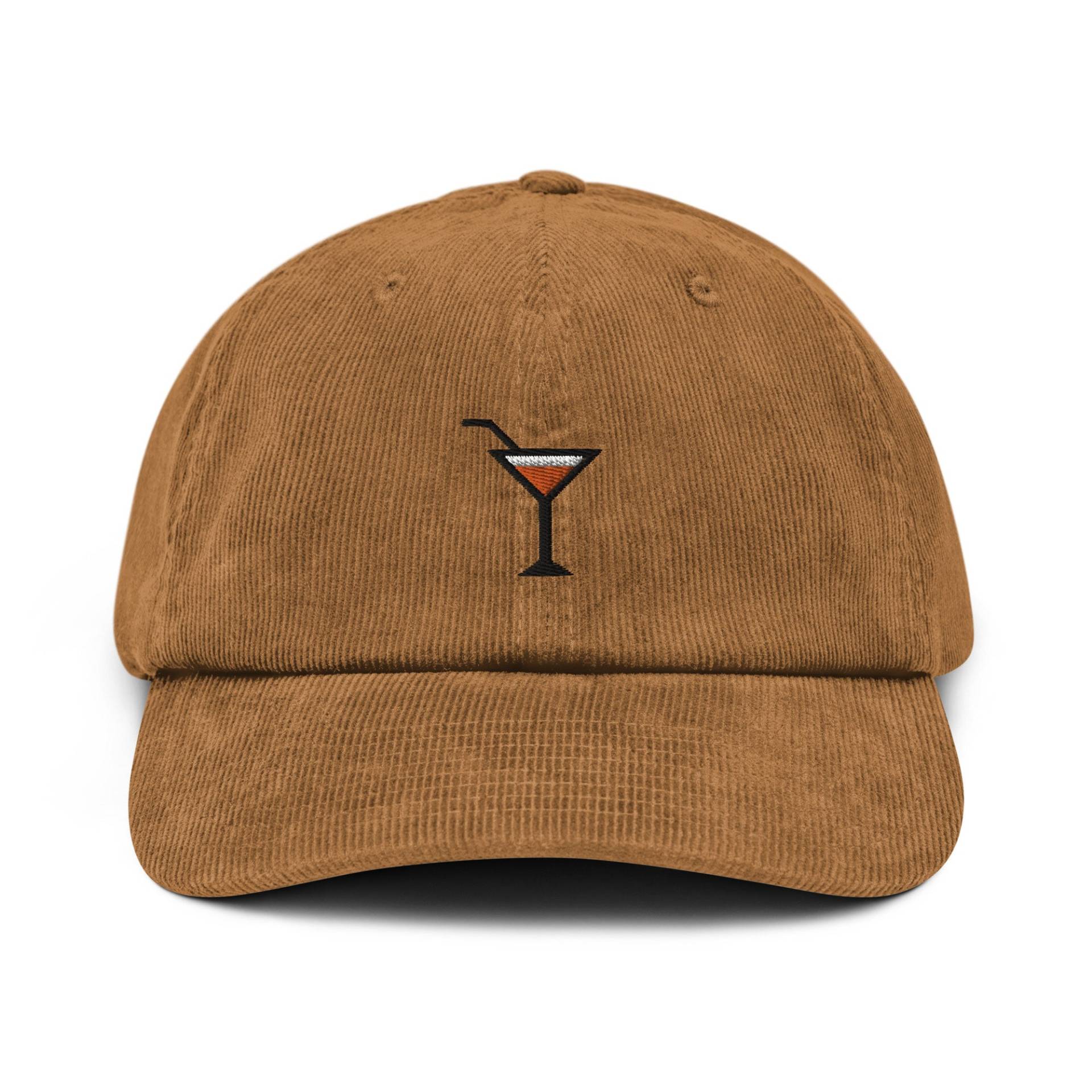 Cocktail Cord Hut, Handgemachte Bestickte Dad Cap - Mehrere Farben von GetStitch