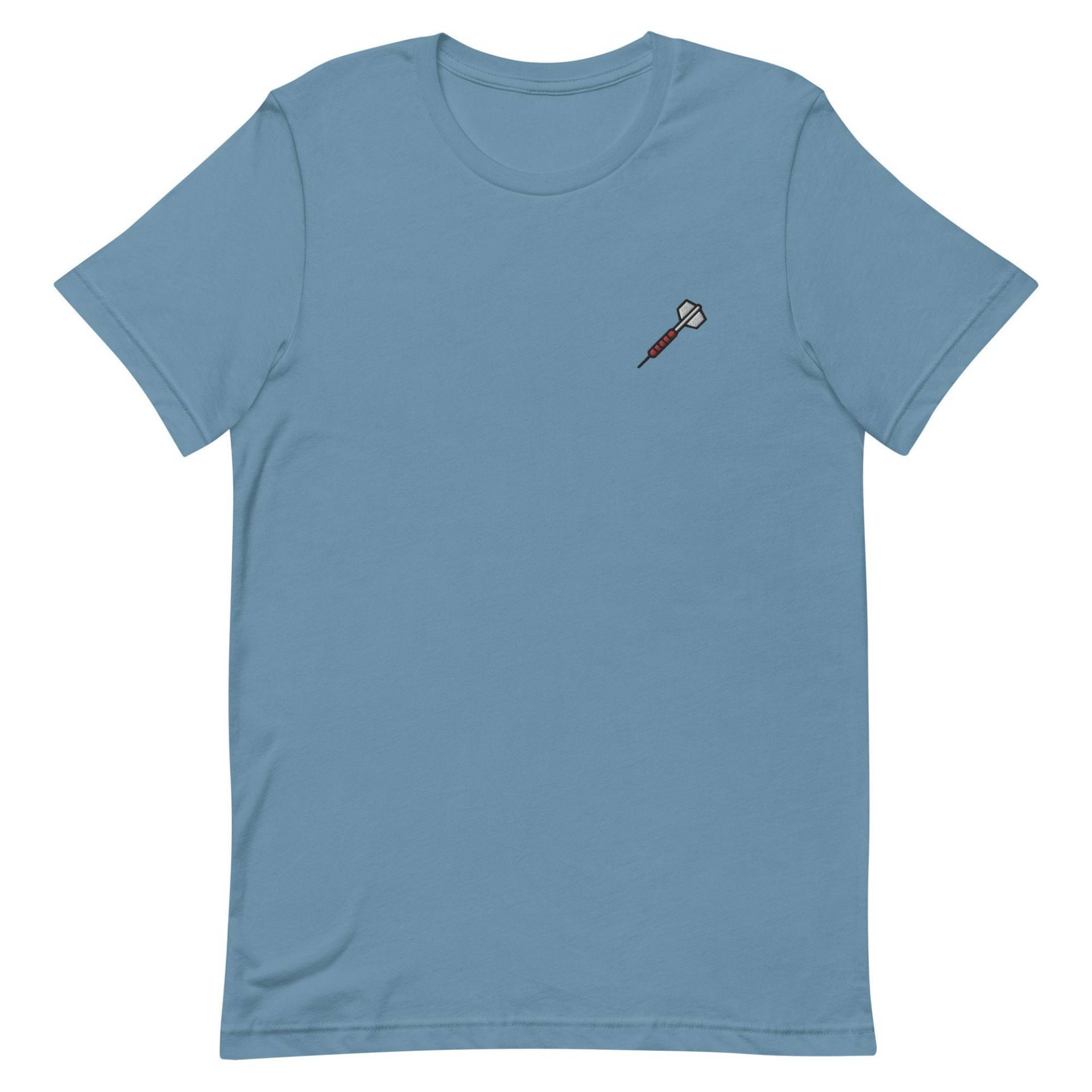 Dart Unisex T-Shirt, Besticktes T-Shirt Geschenk Für Freund, Freundin, Kurzarm Shirt - Mehrere Farben von GetStitch