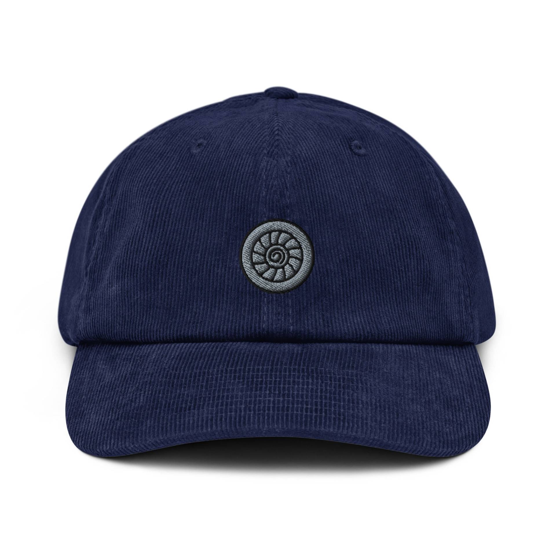 Jet-Triebwerk Cord Hut, Handgemachte Bestickte Dad Cap - Mehrere Farben von GetStitch