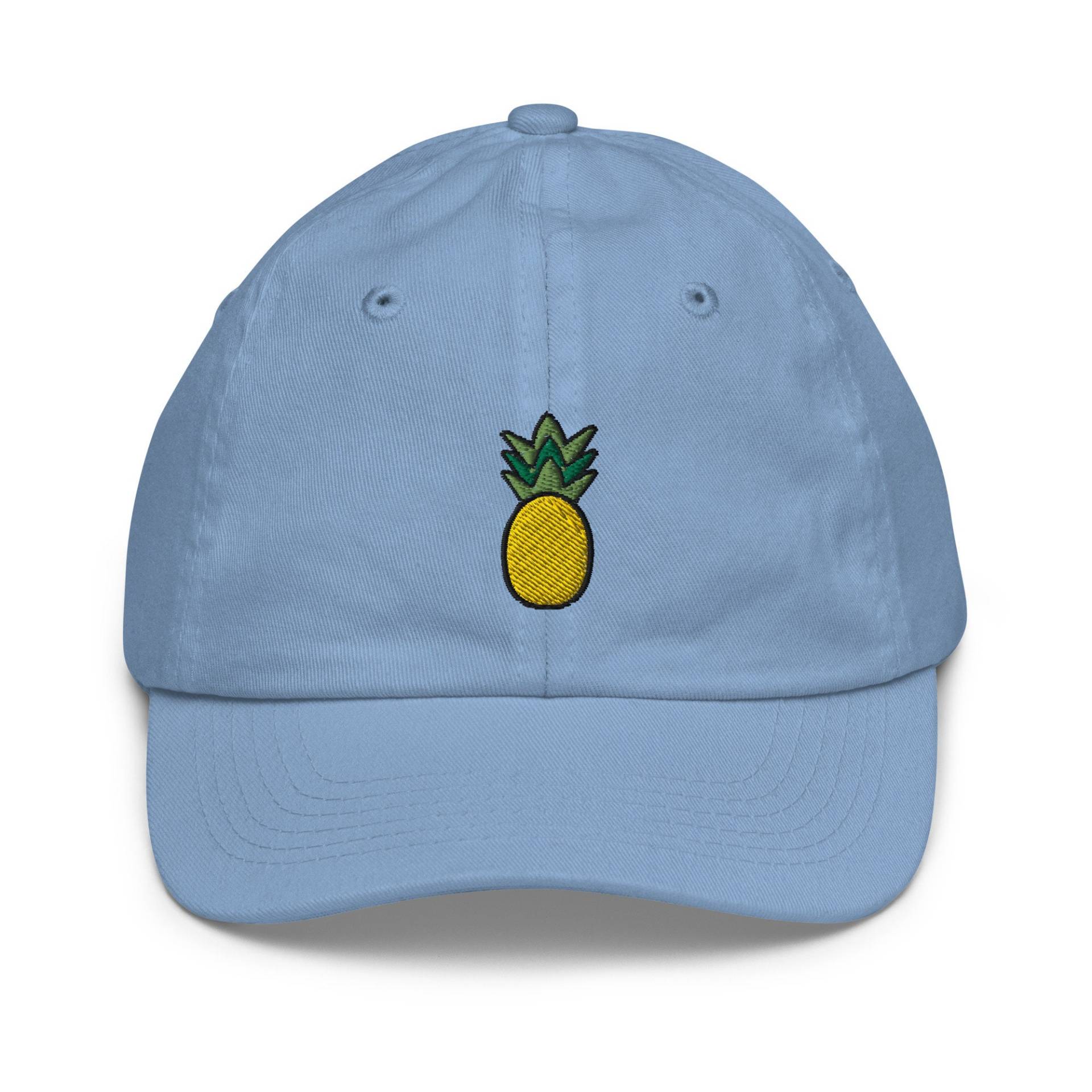 Kinder Ananas Jugend Baseball Cap, Bestickte Kindermütze, Kindermütze Geschenk - Mehrere Farben von GetStitch