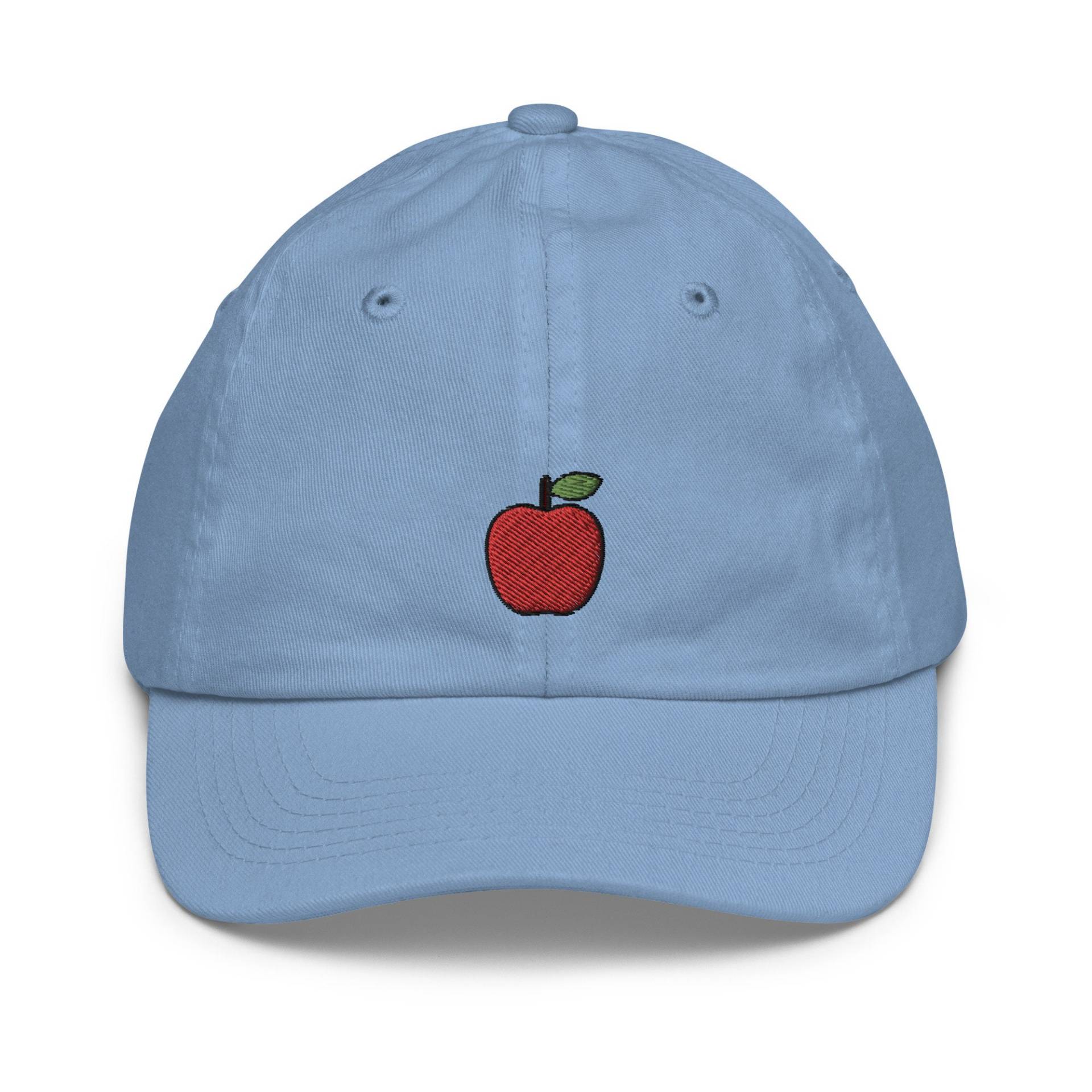 Kinder Apfel Jugend Baseball Cap, Bestickte Kindermütze, Kindermütze Geschenk - Mehrere Farben von GetStitch