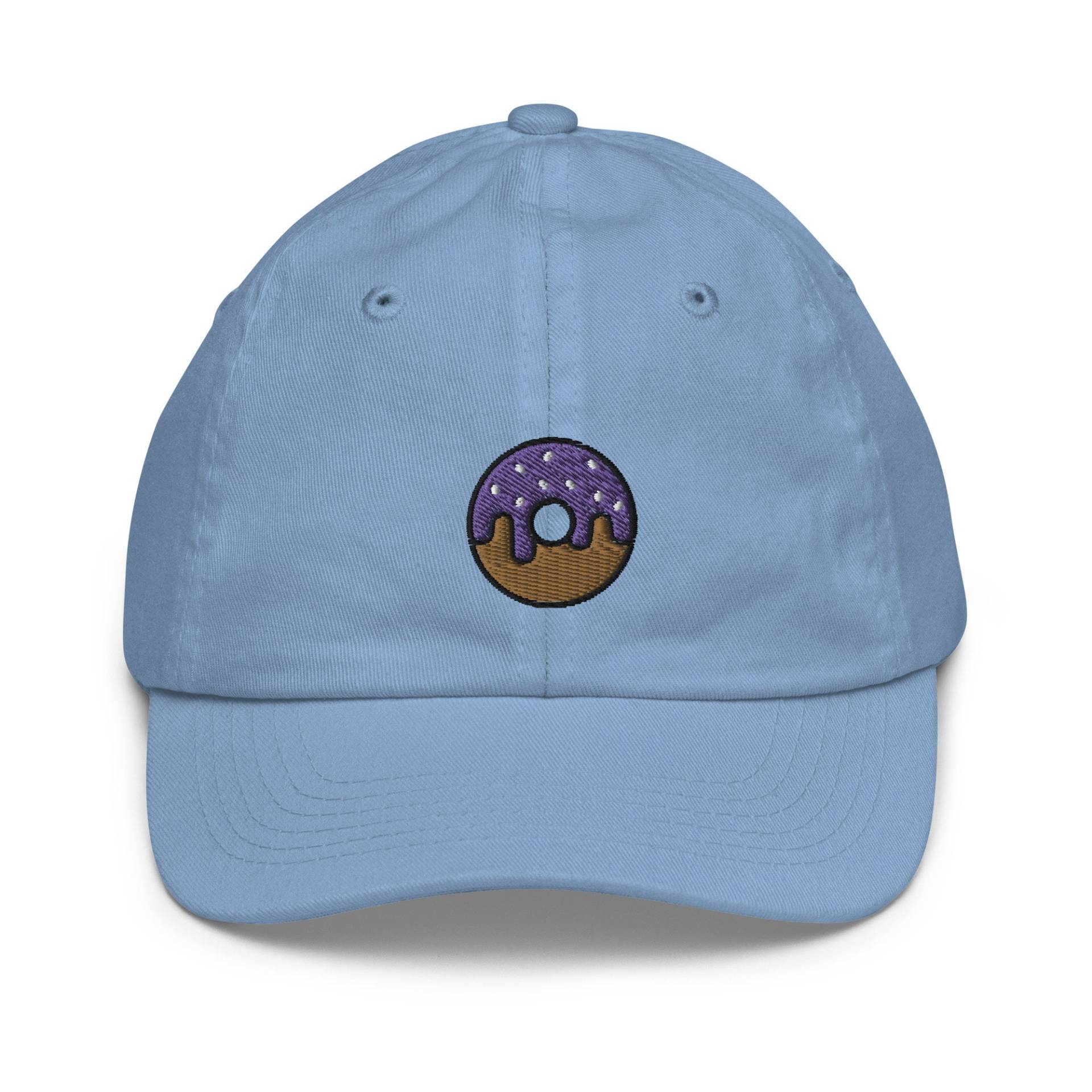 Kinder Donut Jugend Baseball Cap, Bestickte Kindermütze, Kindermütze Geschenk - Mehrere Farben von GetStitch