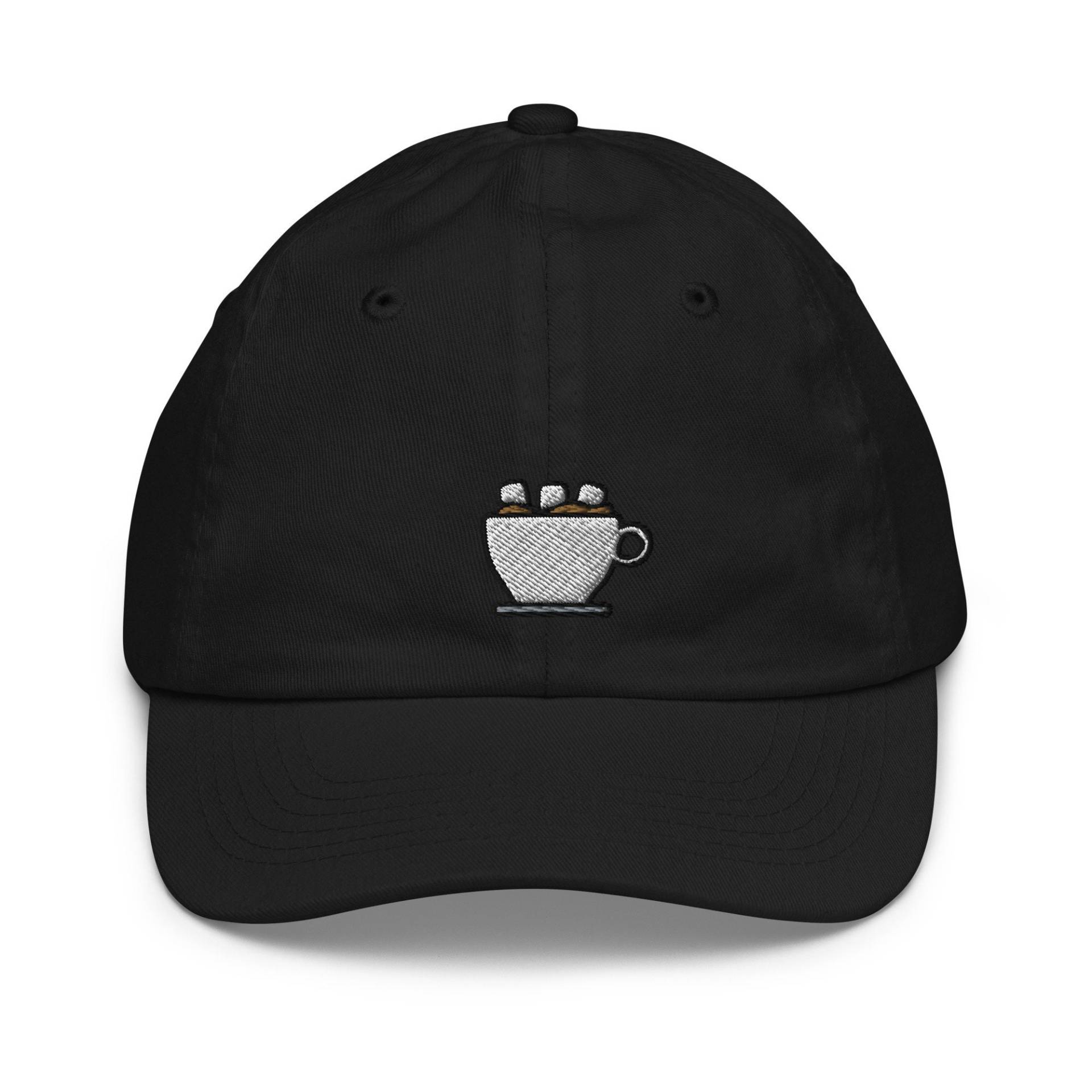 Kinder Hot Chocolate Jugend Baseball Cap, Bestickte Kindermütze, Kindermütze Geschenk - Mehrere Farben von GetStitch