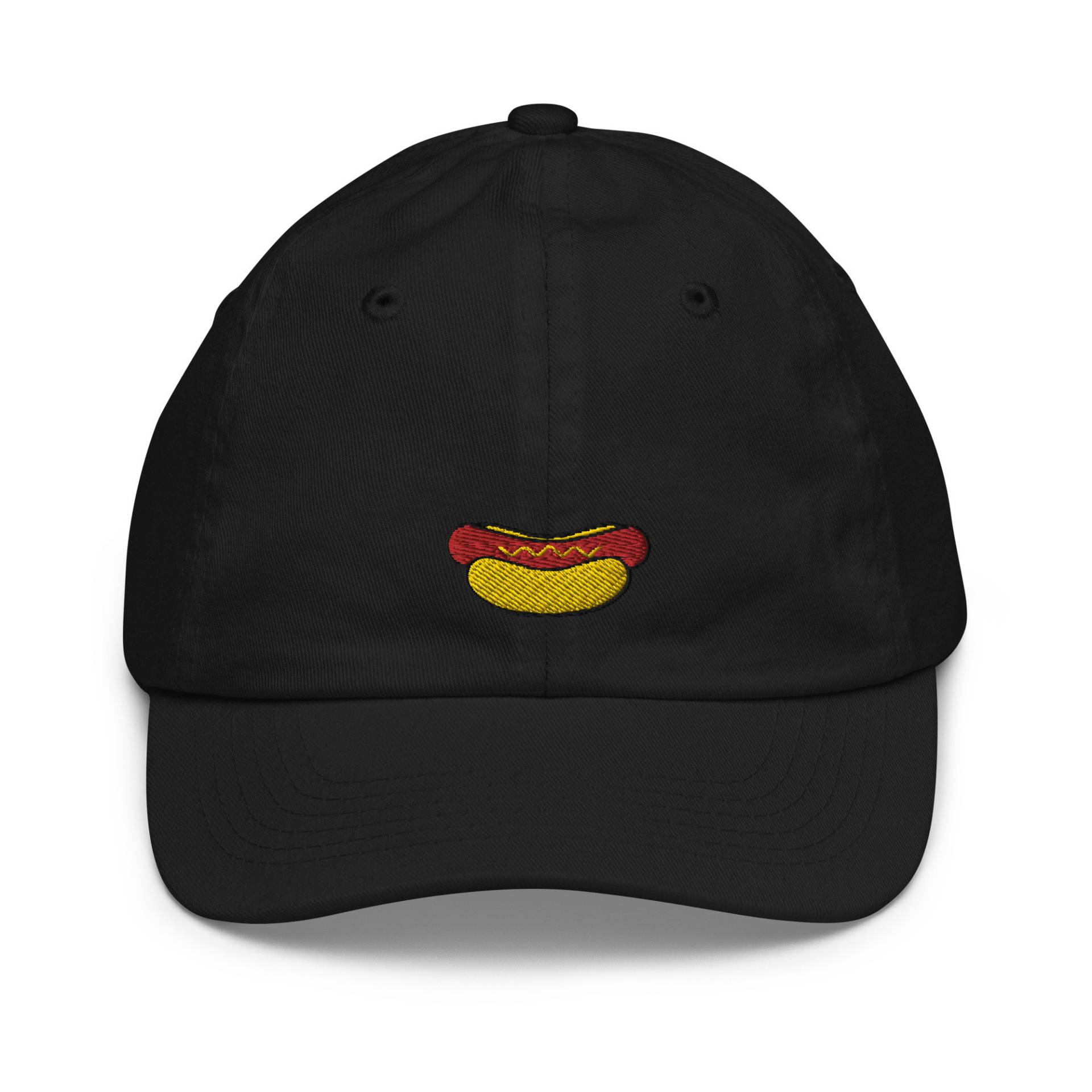 Kinder Hot Dog Jugend Baseball Cap, Bestickte Kindermütze, Kindermütze Geschenk - Mehrere Farben von GetStitch