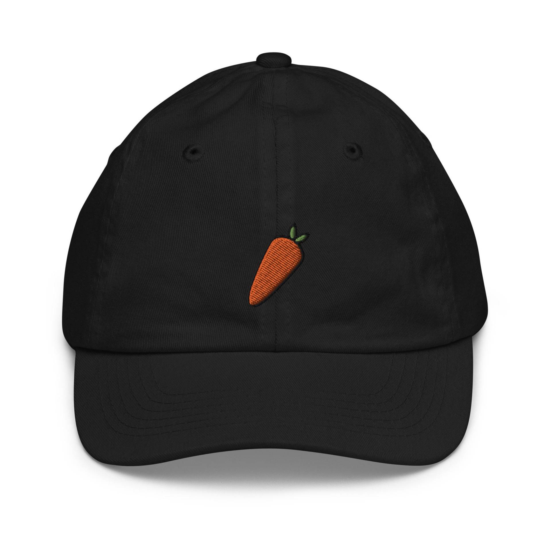 Kinder Möhre Jugend Baseball Cap, Bestickte Kindermütze, Kindermütze Geschenk - Mehrere Farben von GetStitch