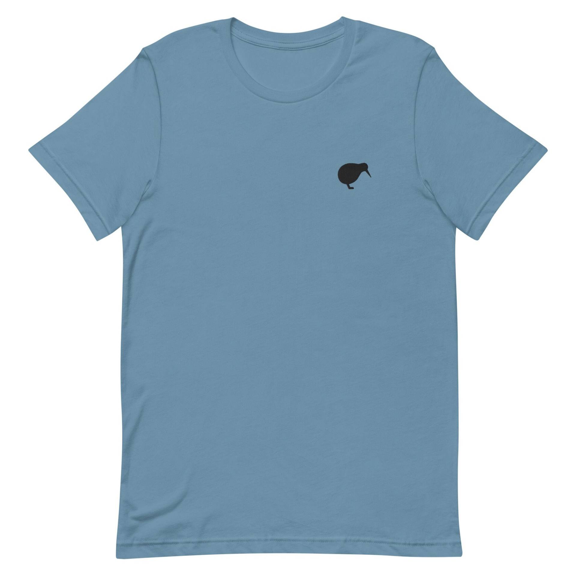 Kiwi Vogel Unisex T-Shirt, Gesticktes T-Shirt Geschenk Für Freund, Freundin, Kurzarm-Shirt - Mehrere Farben von GetStitch