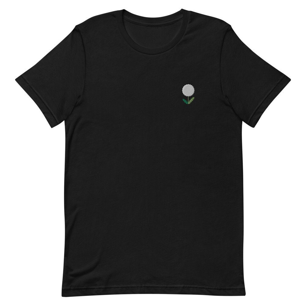 Löwenzahn Besticktes Unisex T-Shirt Geschenk Für Freund, Freundin, Kurzarm Shirt - Mehrere Farben von GetStitch