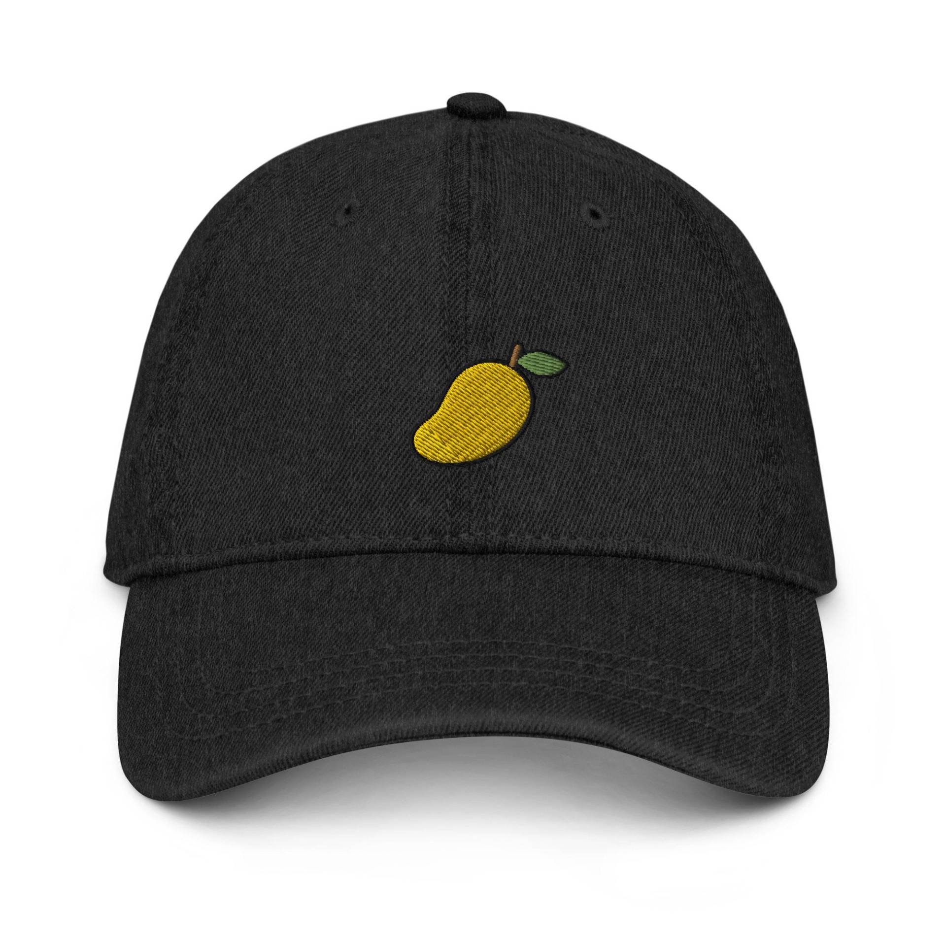 Mango Jeans Mütze, Premium Bestickte Jeansmütze, Hutstickerei Geschenk - Mehrere Farben von GetStitch