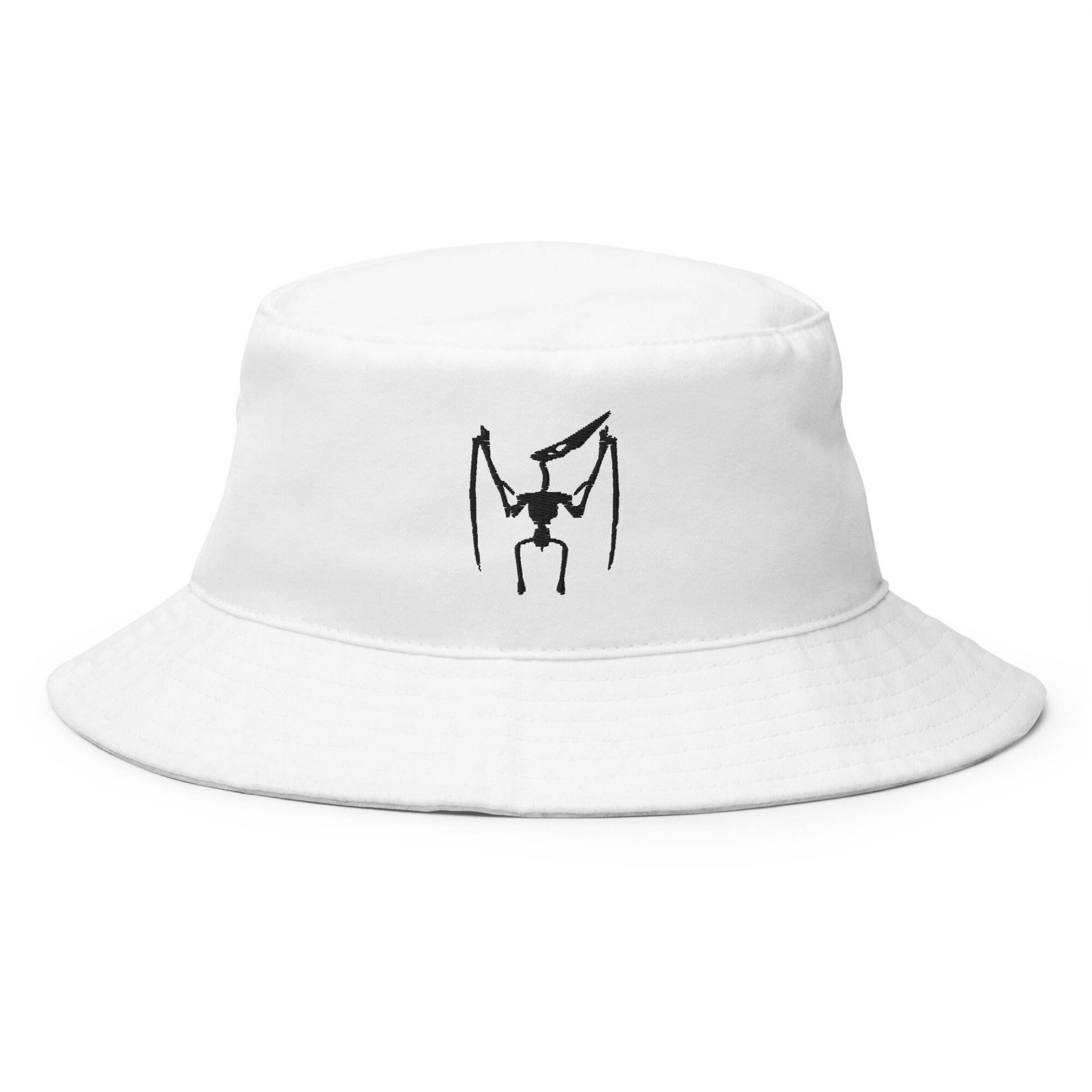 Pterodactyl Skelett Eimer Hut, Gestickter Unisex Erwachsene Baumwolle Sonnenhut, Sommer Hut Geschenk - Mehrere Farben Pterodactyl Skelett Eimer Hut, Gestickter Unisex Erwachsene Baumwolle Sonnenhut, Sommer Hut Geschenk - Mehrere Farben von GetStitch