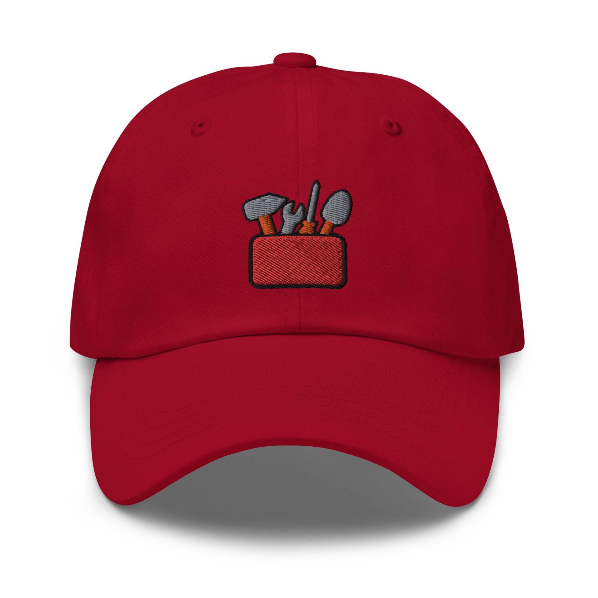 Werkzeugkasten Dad Hut, Bestickter Unisex Handgefertigte Cap, Verstellbare Baseballmütze Geschenk - Mehrere Farben von GetStitch