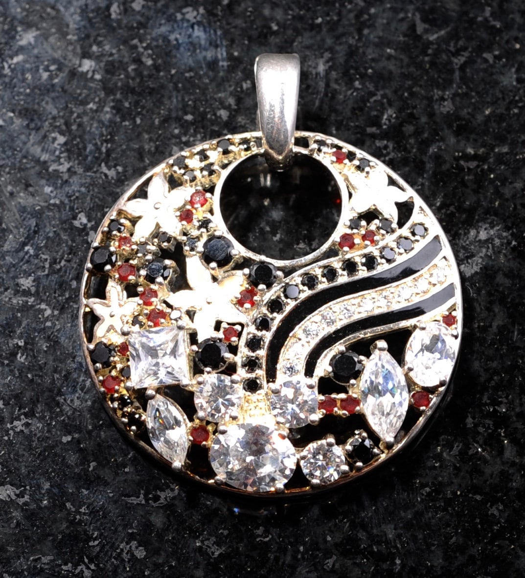 Jahrgang David Sigal Sterling Silber Anhänger von GetStones