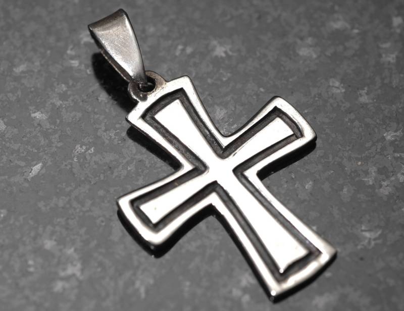 Schöne Sterling Silber Kreuz Anhänger Schöne Sterling Silber Kreuz Anhänger von GetStones