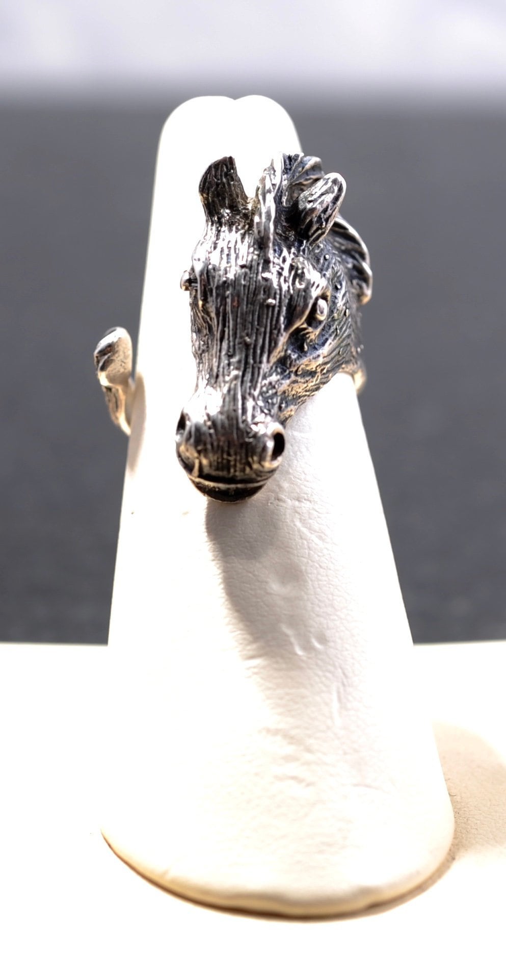 sterling Silber Pferd Wrap-Around-Ring-Größe von GetStones