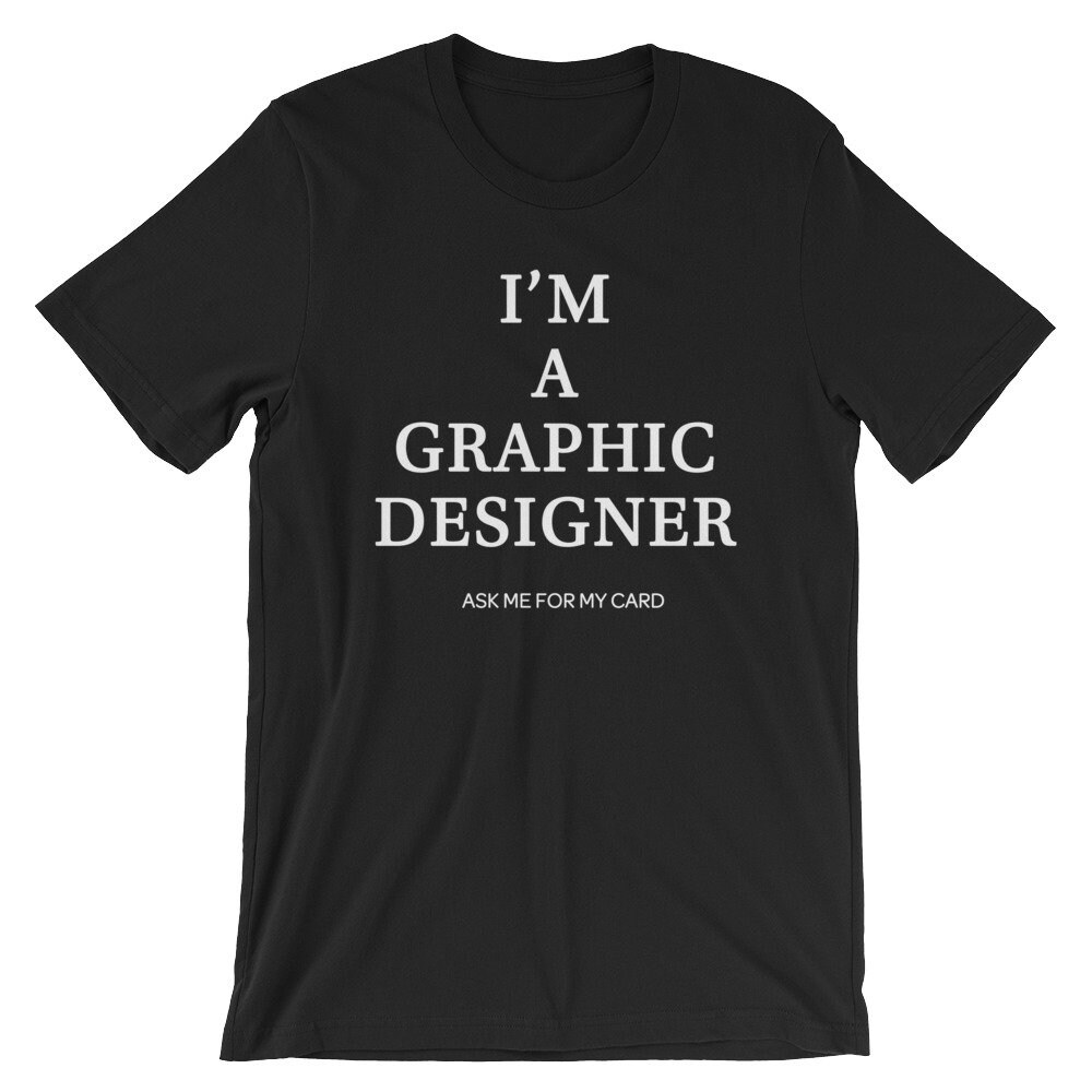 Ich Bin Ein Grafikdesigner Kurzarm Unisex T-Shirt Ich Bin Ein Grafikdesigner Kurzarm Unisex T-Shirt von GetTouchedDesigns