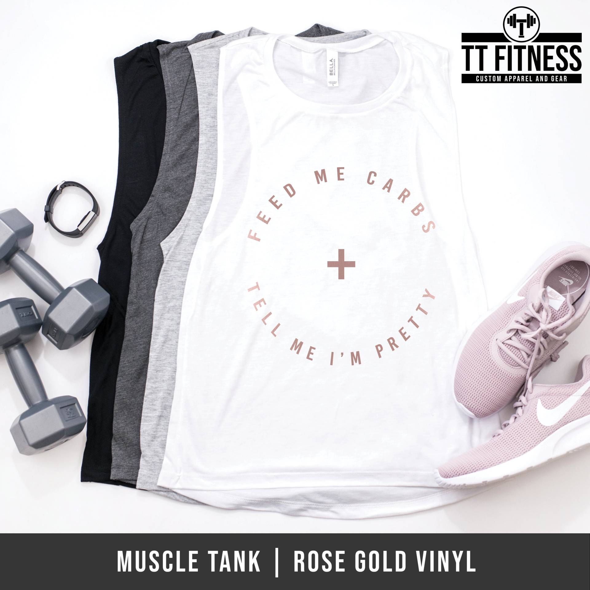 Feed Me Carbs + Tell I " M Pretty Feed Me Carbs + Tell I " M Pretty von GetYourFitTogetherCo