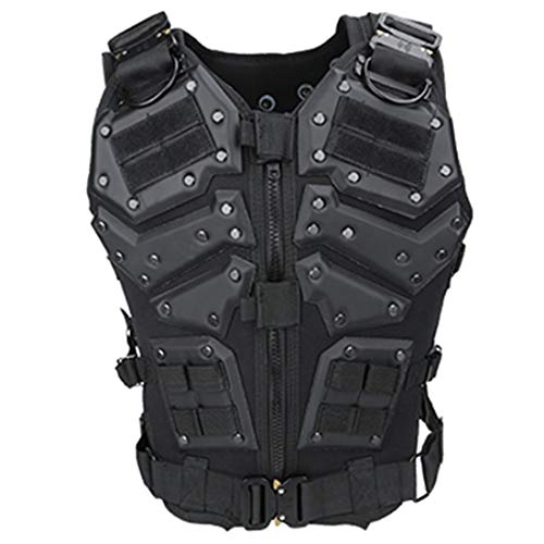 Gettesy Taktische Weste Militär Paintball Weste, Mehrzweck-Einsatzweste Tactical Ausrücstung für Airsoft Camping Wandern CS Feld Outdoor Gettesy Taktische Weste Militär Paintball Weste, Mehrzweck-Einsatzweste Tactical Ausrücstung für Airsoft Camping Wandern CS Feld Outdoor von Gettesy