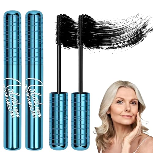 2er-Pack Mascara für ältere Frauen,Schwarze,Wasserfeste Wimperntusche natürlich,Hypoallergen,Volumengebend für dünner werdende Wimpern und empfindliche Augen,wischfeste Formel. 2er-Pack Mascara für ältere Frauen,Schwarze,Wasserfeste Wimperntusche natürlich,Hypoallergen,Volumengebend für dünner werdende Wimpern und empfindliche Augen,wischfeste Formel. von Getue