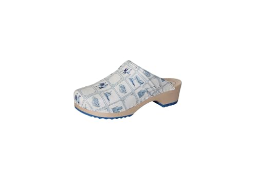 Gevavi Damen 6006 Bighorn DELFTER 38 Clogs, Blau (blau(del.Blauw) 94) von Gevavi