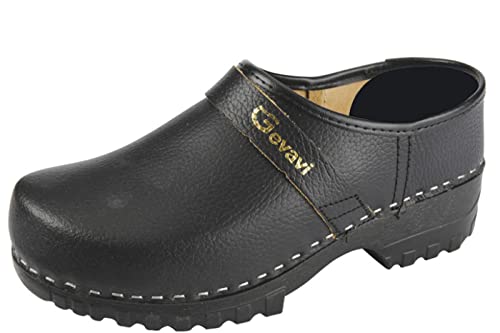 Gevavi Dallas P.U.SCHOENKL. ZWART 39, Unisex-Erwachsene Clogs, Schwarz (Schwarz(Zwart) 00), 39 EU von Gevavi