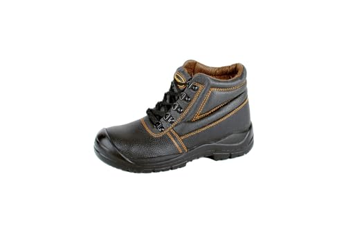 Gevavi Unisex-Erwachsene 4W-12 4-Work S3 HIGH Black 43 Sicherheitsschuhe, Schwarz (schwarz (zwart) 00) von Gevavi