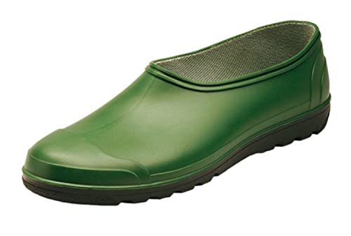 Gevavi Unisex-Erwachsene GINO PVC Gartenschuhe 45 Clogs, Grün (grün(groen) 08) von Gevavi
