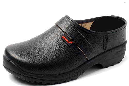 Gevavi Herren Lincoln PU SCH.KL. Next ZW. 36 Clogs, Schwarz (Schwarz(Zwart) 00), EU von Gevavi