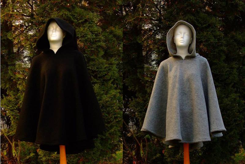 Gewandung Cappa 100% Wolle Verschiedene Farben Mittelalter Reenactment Larp von GewandUndTand
