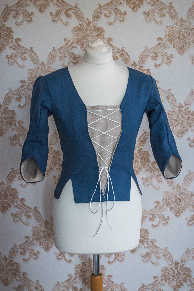 Claire Fraser Cosplay Jacke, Film Cosplay, Kleid, 18Tes Jahrhundert Kostüm, Kostüm Für Frauen von Gewandfantasien