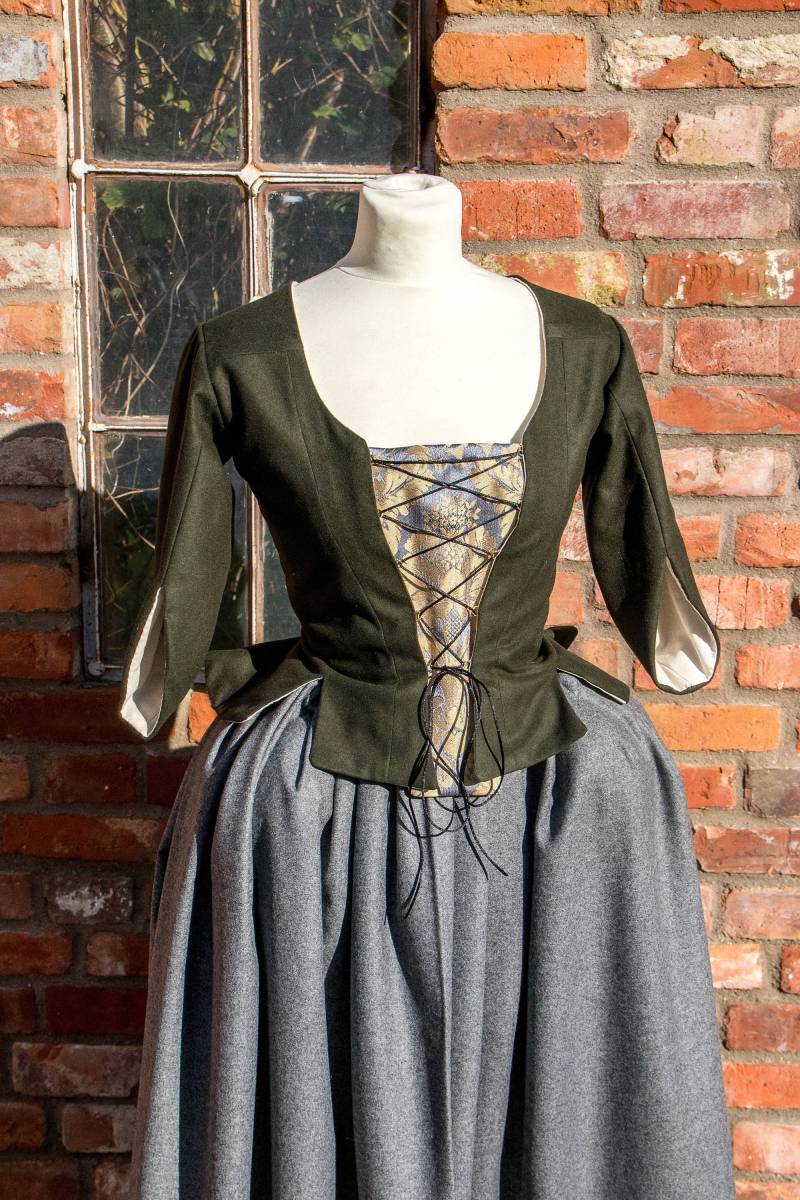 Claire Fraser Cosplay Kleid, Film Cosplay, 18Tes Jahrhundert Kostüm, Kostüm Für Frauen von Gewandfantasien