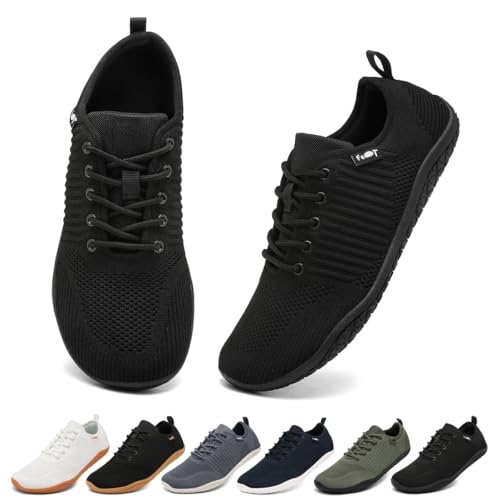 Geweo Barfuss Schuhe Damen Barfuß Sneaker Barfußschuhe Frauen Barfussschuhe Sommer Barefoot Shoes Laufschuhe Turnschuhe Schwarz 41 Geweo Barfuss Schuhe Damen Barfuß Sneaker Barfußschuhe Frauen Barfussschuhe Sommer Barefoot Shoes Laufschuhe Turnschuhe Schwarz 41 von Geweo