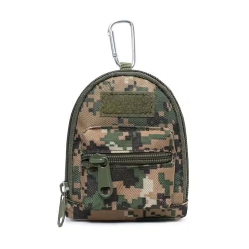 Taktische Brieftasche Täglich Tragen Molle Tasche Tragbare Schlüssel Fall Outdoor Sport Geldbörse Jagd Tasche Zipper Pack Multifunktionale Beutel (Jungle) von Gexgune