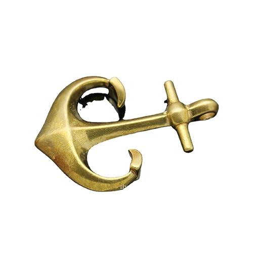 Gexifei Kreativer Mini-Anker-Auto-Schlüsselanhänger aus Messing, Kunsthandwerk-Kollektion von Gexifei