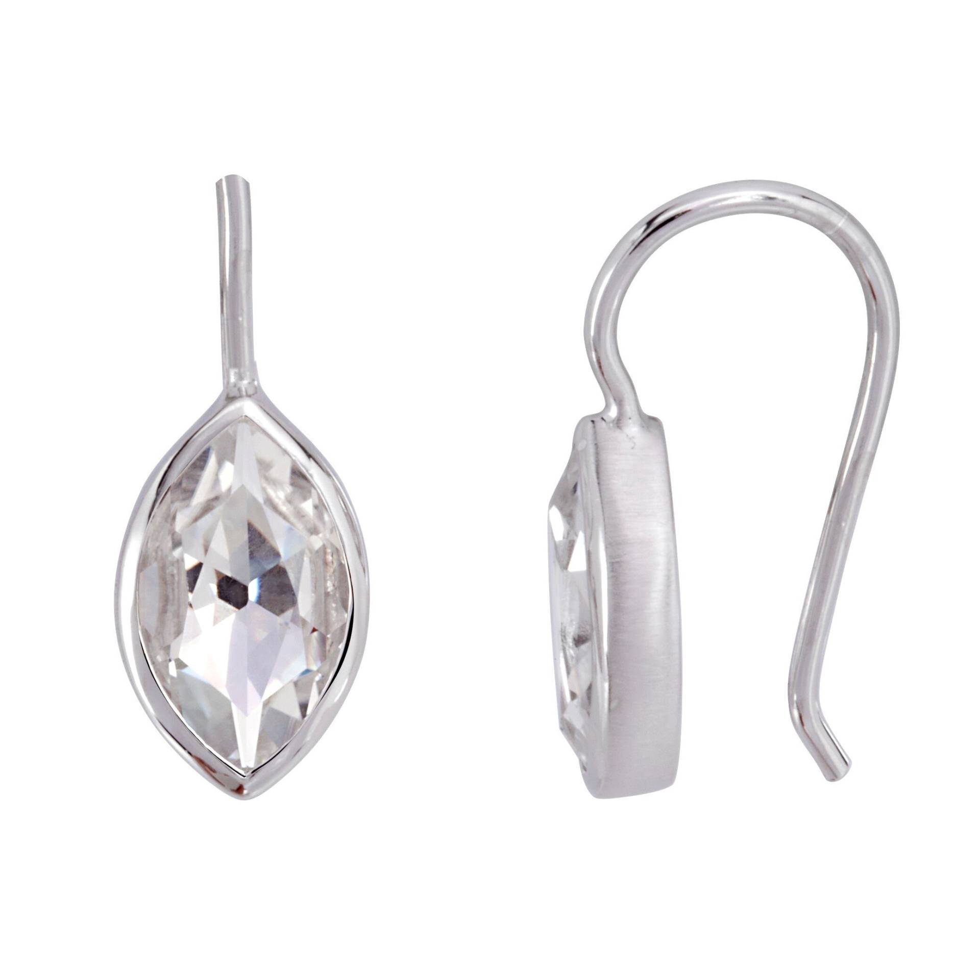 Sterling Silber Ohrringe Mit Stein Cristal Quarz von Gexist