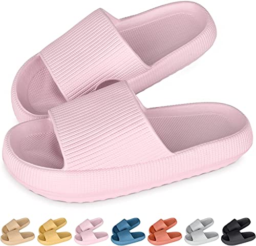 Cozislides Original Slippers Cloudyzz Schlappen Cosify Wolken Hausschuhe Badeschlappen Gummi Home Slippers rutschfeste Pantoletten Offener Zehentranner Sommer Garten Badelatschen von Geymxzik